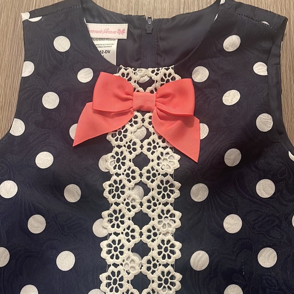 NWT | Bonnie Jean polka Dot Dress | Size 10 - Picture 5 of 7